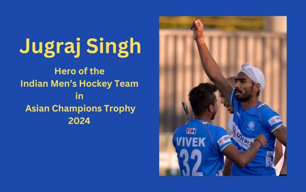 Jugraj Singh Player of the Indian Men's Hockey Team