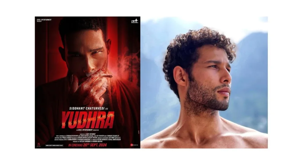 Siddhant Chaturvedi in Yudhra Movie